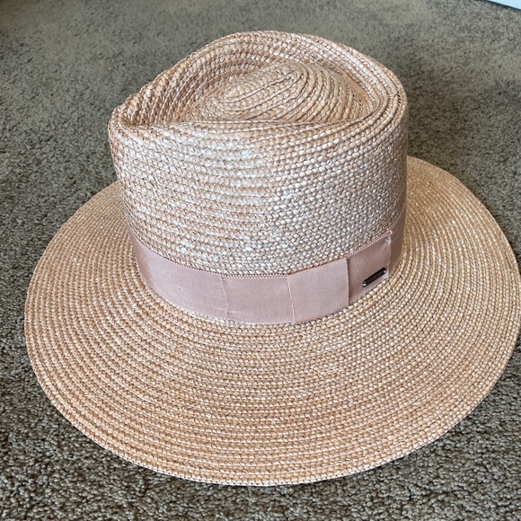 Brand New Brixton Hat Dusty Coral  Xs Authentic Spf 50 pink - Picture 2 of 5